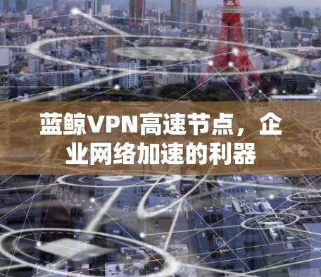 蓝鲸VPN高速节点，企业网络加速的利器