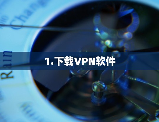 1.下载VPN软件
